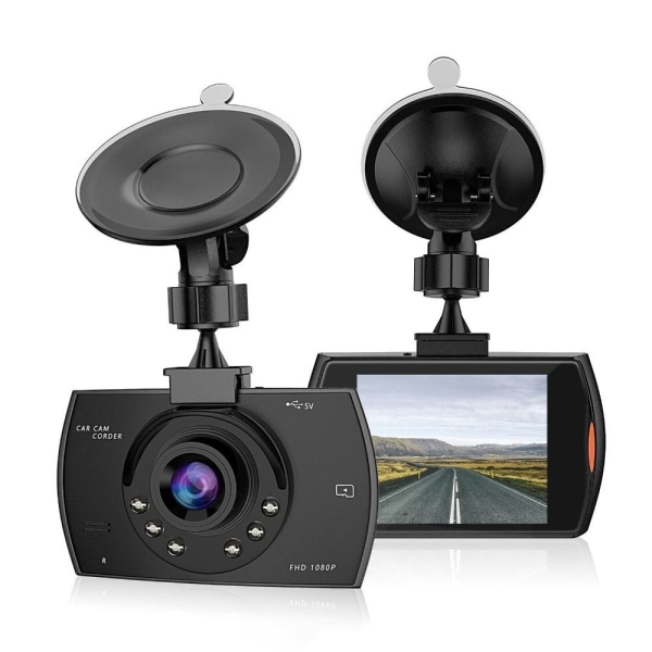 Bil Dash Cam Bil DVR Opptaker Kamera Videokamera 8dde | Fyndiq