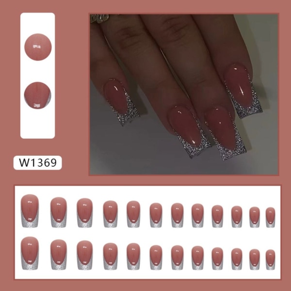 False Nails Fake Nials W1369 W1369 W1369