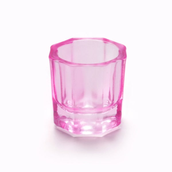 Nail Dappen Dish Nail Art Kristallglas ROSA pink