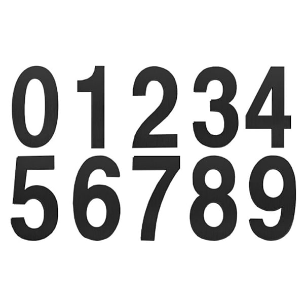 5" kelluva talonumero Nykyaikaiset talonumerot 6 TAI 9 6 TAI 9 6 or 9