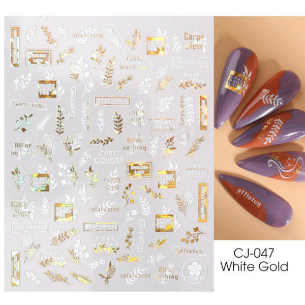 Kynsitarrat 3D Pronssikukat CJ-047 CJ-047