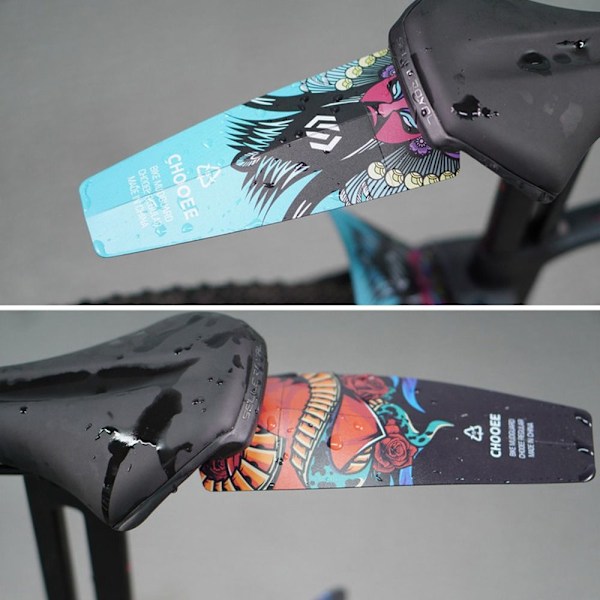 Bike Saddle Fender Bakre skjerm 5 5 5