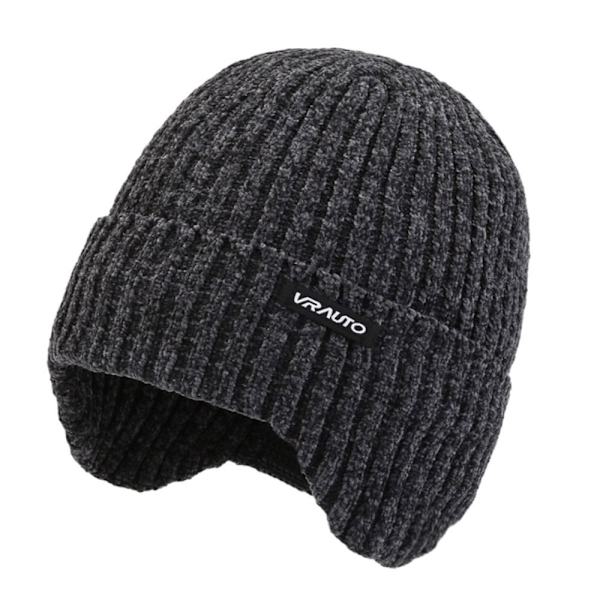 Neulottu hattu, cap HARMAA Grey