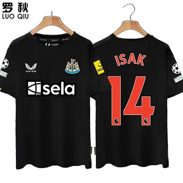 2023-2024 Newcastle United Fotballdrakt for Barn Nr. 14 Isak Adult M