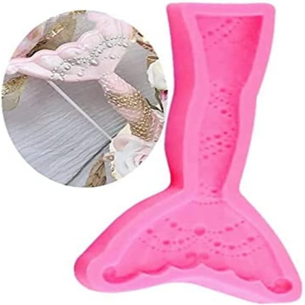 Silikone Mermaid Tail Forms Mermaid Tail Forms til chokolade