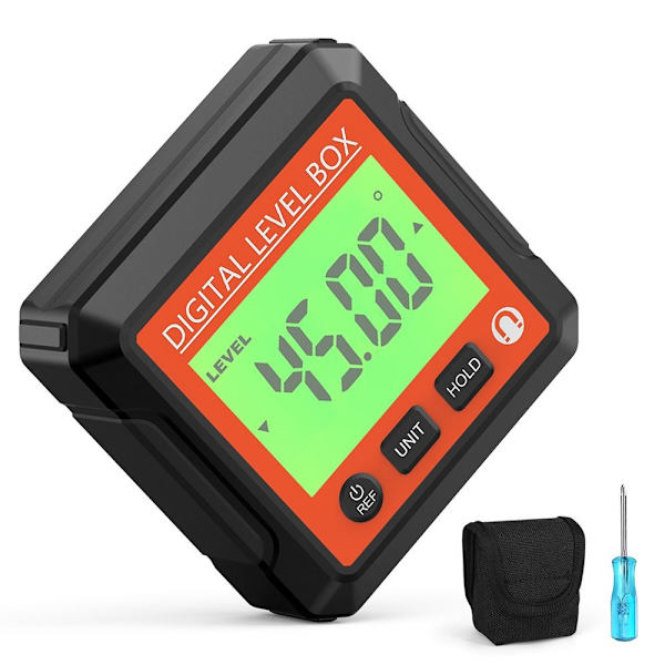 Digital Level Inclinometer ORANGE Orange