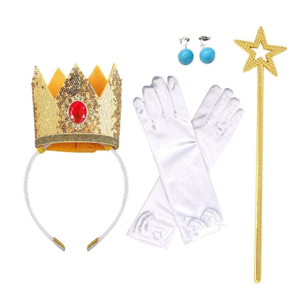Princess Kläder Accessoarer Cosplay Kostym Set 2 2 2