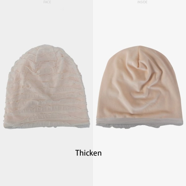 Turbaanihattu muslimihijabit MUSTA THICKEN THICKEN black Thicken-Thicken