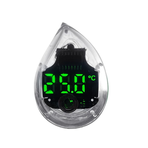 Termometer Temperaturmåler SORT Black