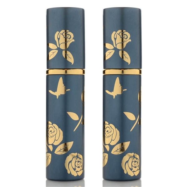 2 kpl uudelleentäytettävät hajuvesipullot kosmetiikkasäiliöt SININEN 2 kpl Blue 2Pcs-2Pcs
