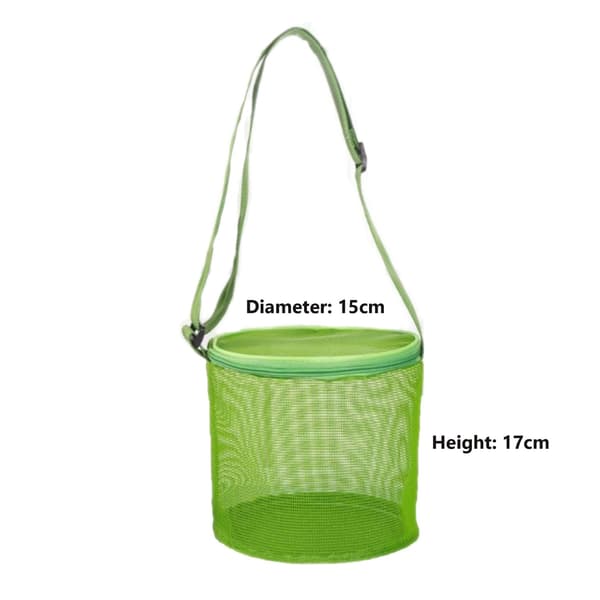 Barns Beach Bucket Storage Bag rose red