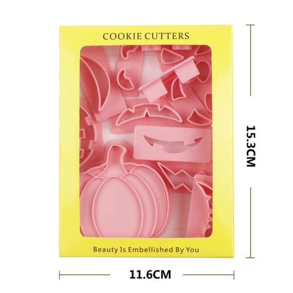 Halloween Cookie Cutters Cookie Form Pressable Biscuit Stamp