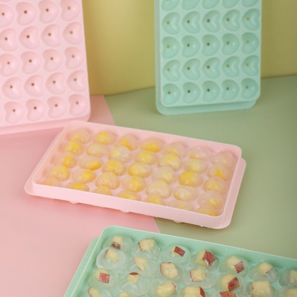 Ice Cube Tray Suklaamuotit mold Pink