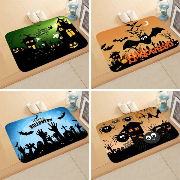 Halloween dørmatte gresskar dørmatte STYLE 2 STYLE 2 Style 2