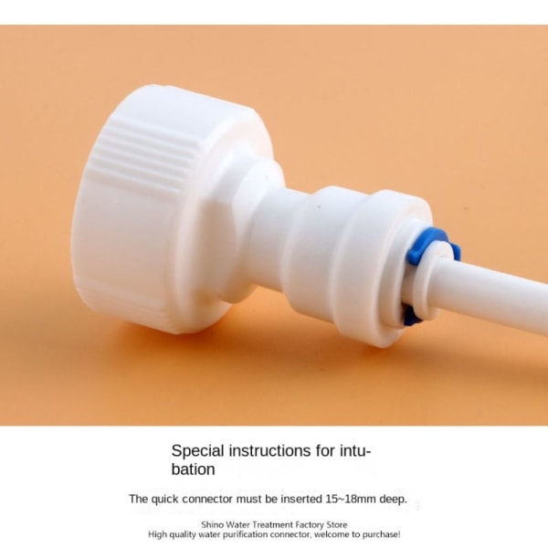 6 st vattenrenare Adapter Variabel diameter genom intern 6 pcs