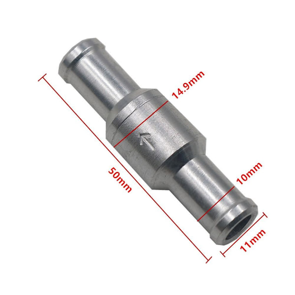 2 stk. Kontrolventil Envejsventil 10MM 10mm