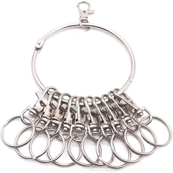 Nøglehjul Nøgleringe Key Organizer Holder