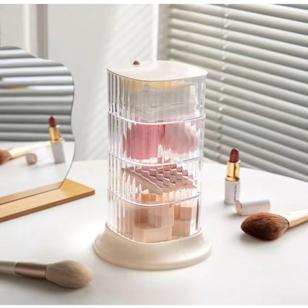 Smykkeopbevaringsæske Makeup Opbevaringsstativ TRE-LAG TRE-LAG Three-Layer