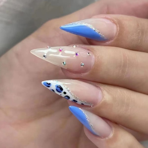 24stk False Nails Long Almond XR-01 XR-01 XR-01
