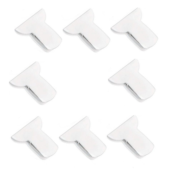 Pussilakiinnikkeet Pehmustetut peittoklipsit 8 kpl 8 kpl 8PCs