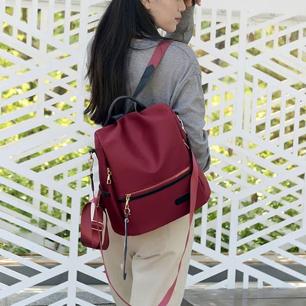Vanntett ryggsekk for kvinner, ROSA Pink