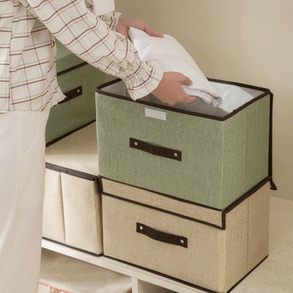 Klädförvaringslåda Strumpor Förvaringsbehållare BEIGE S S Beige s-s