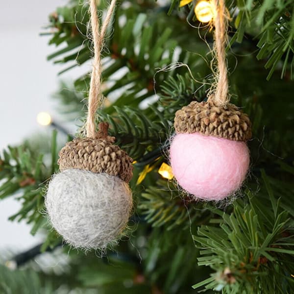 Julgran Kotter Xmas Tree Ornament GRÅ grey