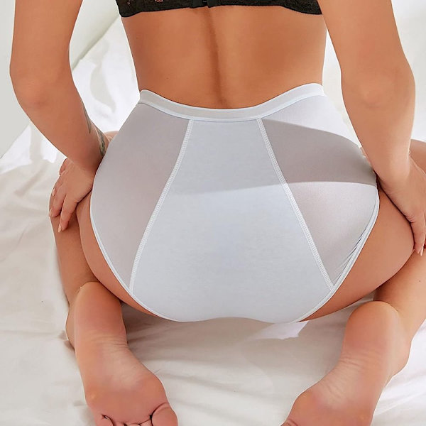 Menstruasjonstruse Fysiologiske truser for kvinner GRÅ XL grey XL