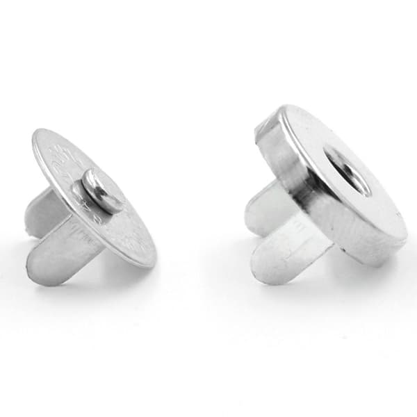 10 Set Väska Spänne Väska Knapp SILVER 18MM Silver 18mm