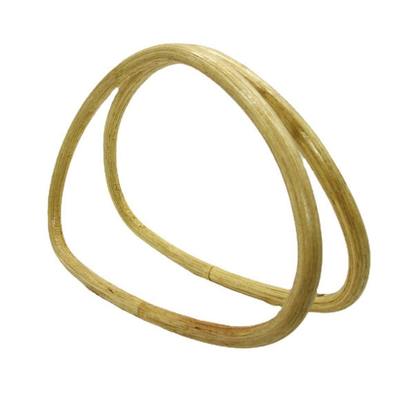 2 stk Bambushåndtak DIY Håndtak Trehåndtak