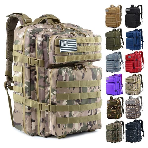Militær Taktisk Rygsæk Army Molle Taske SORT SORT