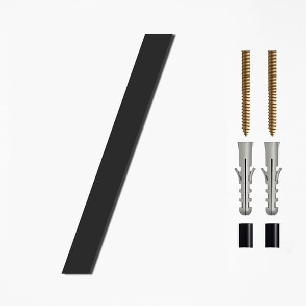 6\" Flytende Husnummer Alfabet Moderne Husnummer Horizontal bar