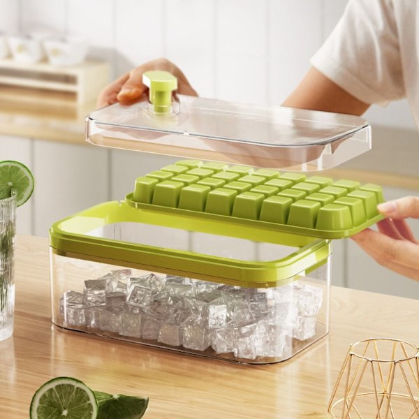Jääpalatarjotin Jääpalakonemuotti MOULD 32 RISTIKKOJA 32 RILKKIÄ Purple 32 Grids-32 Grids