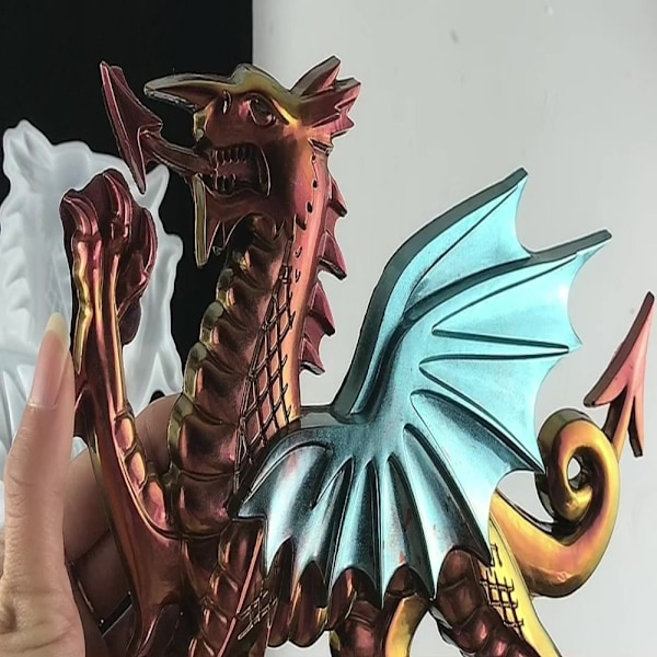 Dragon Silikonform Harpiksformer Støpeform