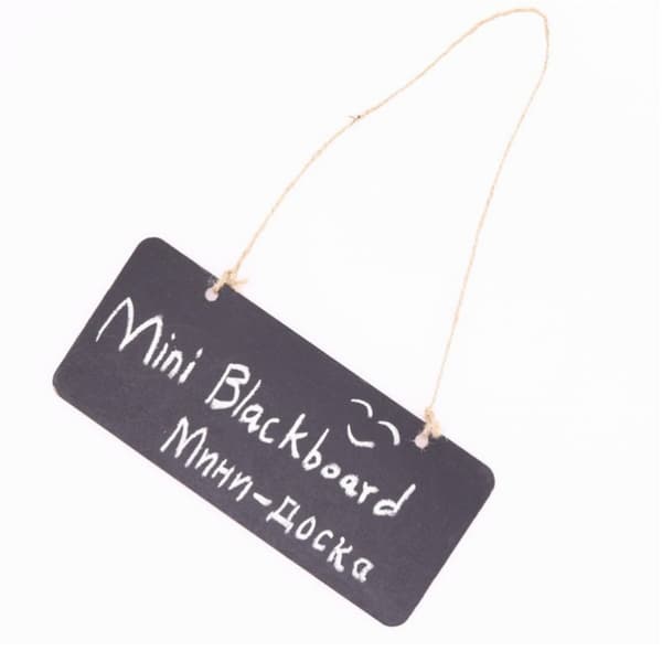 Mini Blackboard Liitutaulun viestitarra