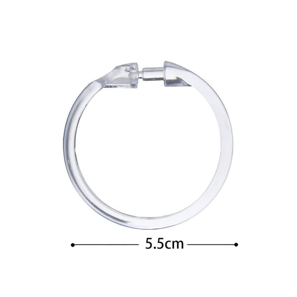 24 st Duschdraperikrokar Duschringar till Gardindusch 24 Pcs