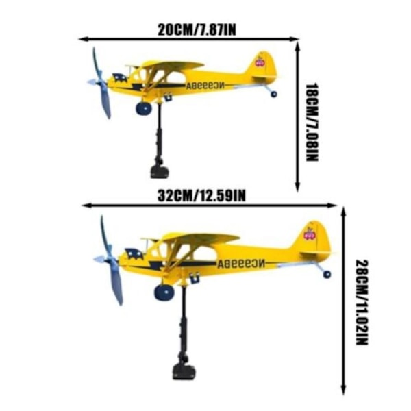 Lentokone Weathervane Weather Vane L L