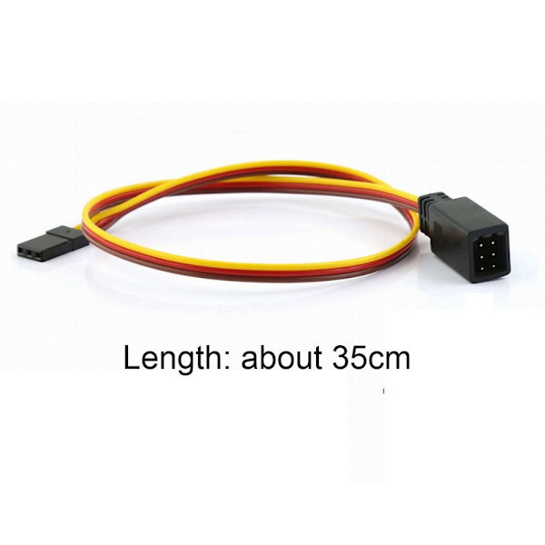 Servo Extender Wire Forlengelseskabel 1 TIL 2 1 TIL 2 1 to 2