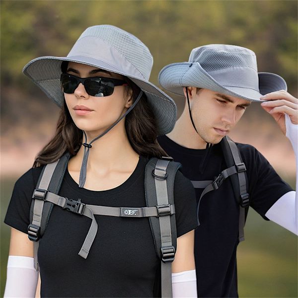 Sommersolhat Bøttehatte LYSGRÅ light grey