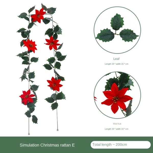 Juleblomster Vindekorationer Blomster D D D