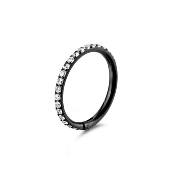 Örhängen Tragus Örhängen SVART 10MM2 2 black 10mm2-2