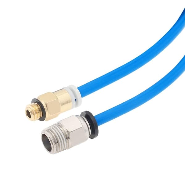 1M PTFE-putki Bowden-letku 2X PC4-M6 & PC4-M10 -liittimillä