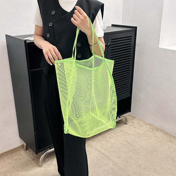 Mesh Axelväska Handväska BLÅ blue