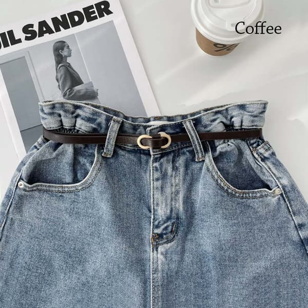 Taljebælte Tyndt taljebånd KAFFE coffee