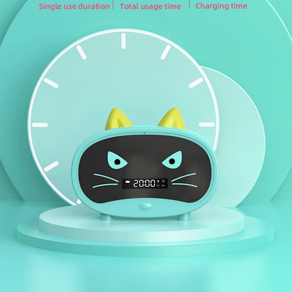 Trådlös Bluetooth -högtalare Smart Alarm Clock Audio ROSA Pink