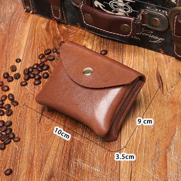 Skinnlommebok Zero Lommebok BRUN brown