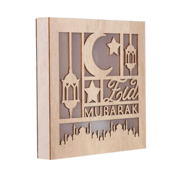 LED-lampor Eid Mubarak C C