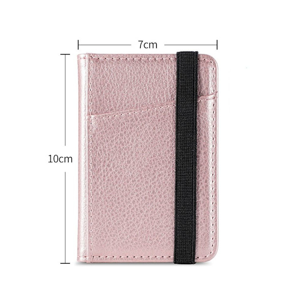 Mobiltelefonkortveske Beskyttende hylsebrakett ROSEGULL rose gold