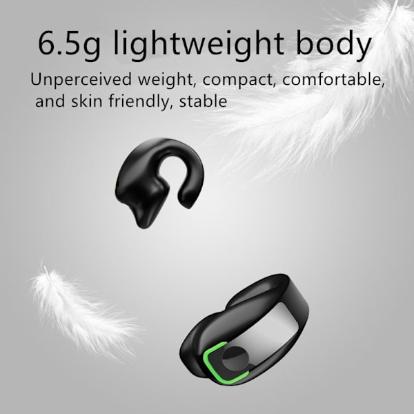 Langattomat Bluetooth kuulokkeet mikrofonilla MUSTA Black