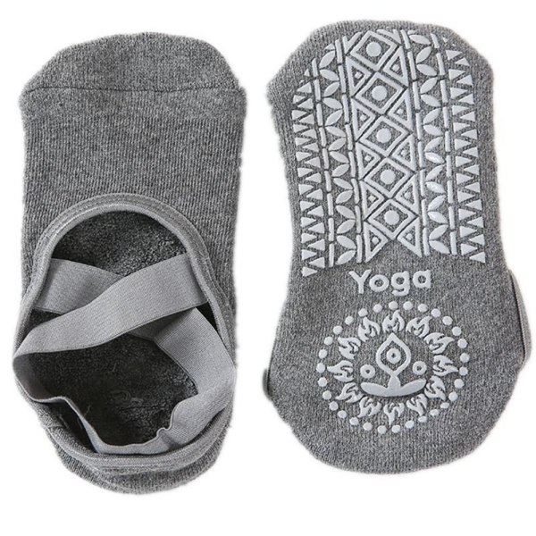 Joogasukat Viisivarvassukat TUMMANHARMAA Dark gray